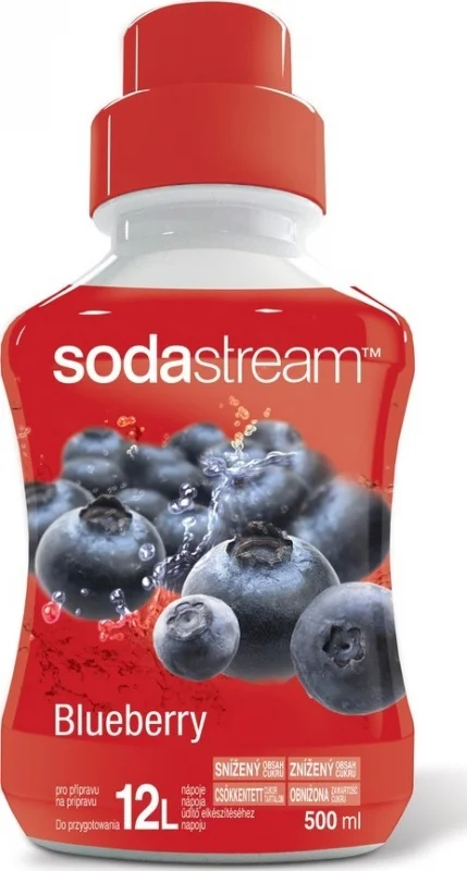 Dokud Zásoby Vydrží SodaStream Sirup Borůvka s bezinkou 500ml
