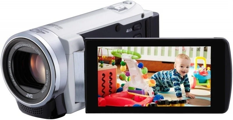 JVC GZ EX215W Autentický