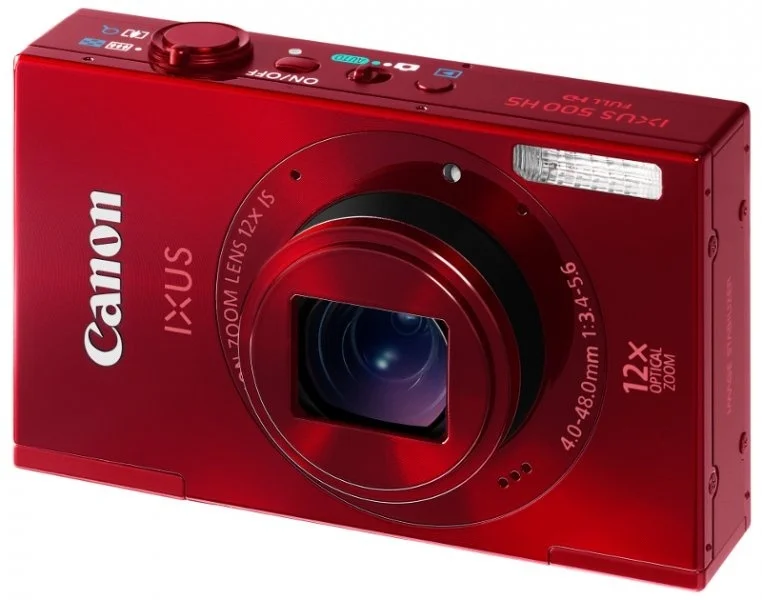 Canon IXUS 500HS Red Nejlepší Volba