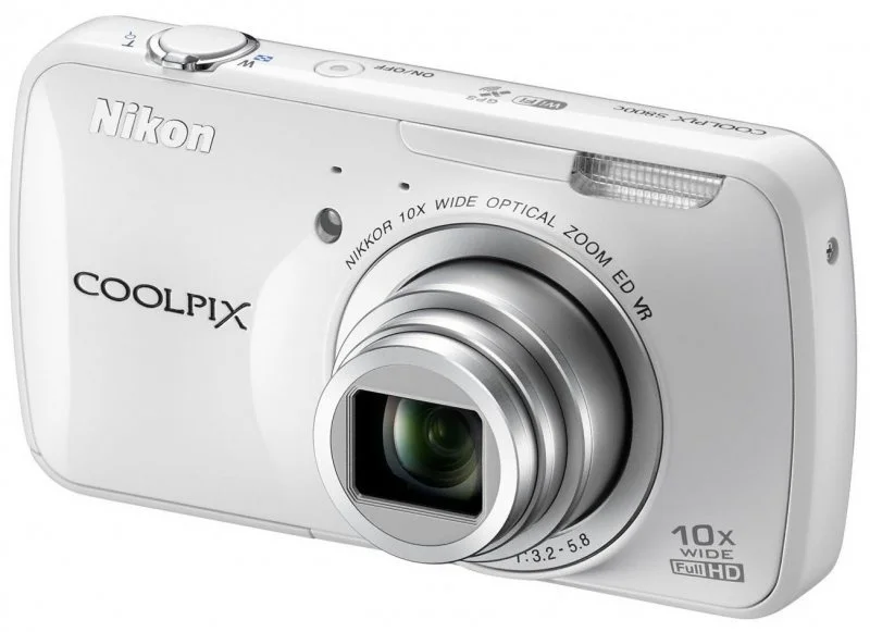 Koupit Online Nikon COOLPIX S800c WHITE
