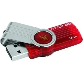 Vrácení Zdarma Kingston USB FD 8GB DT 101G2 RD