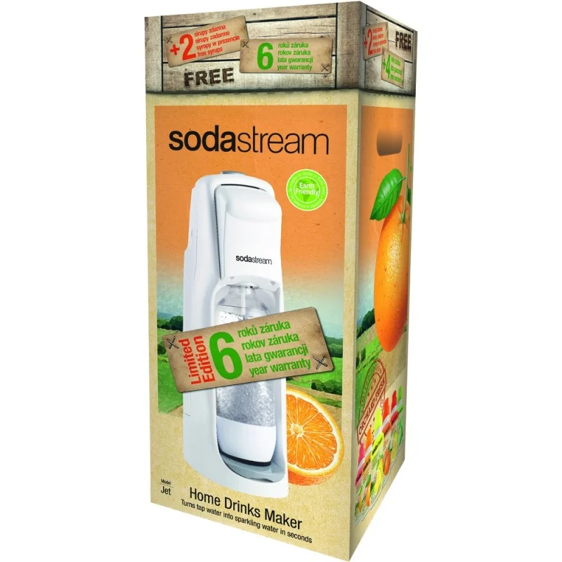 Speciální Cena SodaStream JET WHITE CITRUS