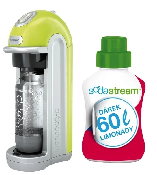 Dokud Zásoby Vydrží SodaStream FIZZ GREEN + 60l limo