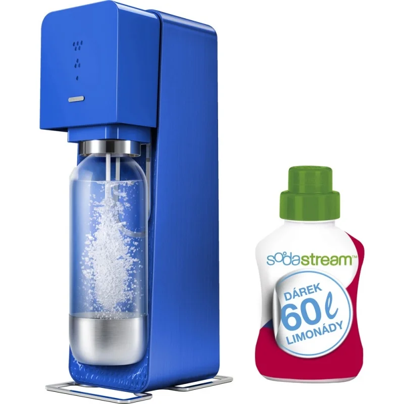 Oblíbený SodaStream SOURCE Blue + 60l limo