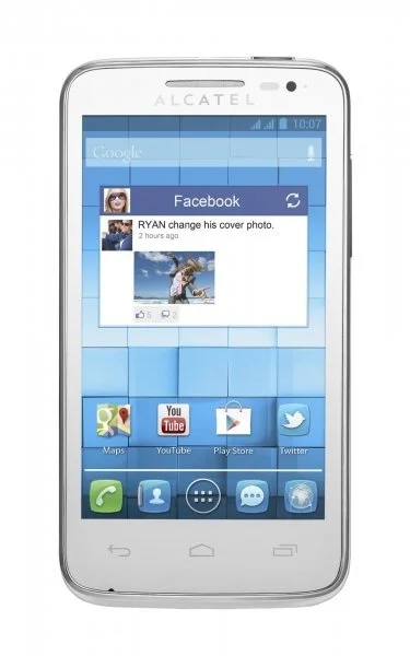 Alcatel One Touch 5020D M´POP Pure White Cenový Hit