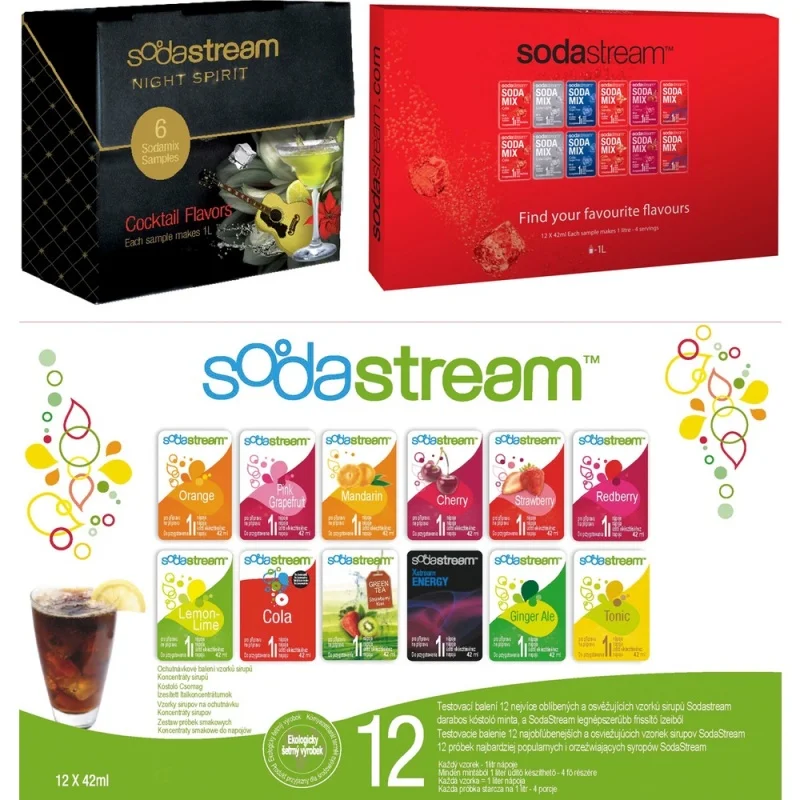 Objednat Nyní SodaStream Sada sirupů PP 30