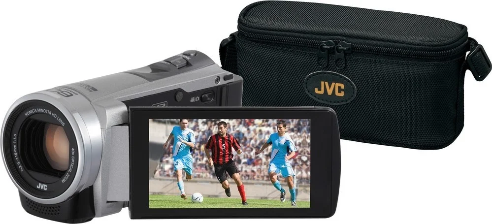 Cenově Výhodný JVC GZ E305S + BRAŠNA
