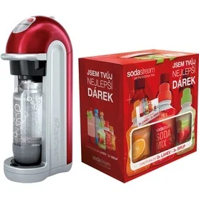 Ihned K Objednání SodaStream FIZZ RED BEZ LCD + dárek 6v1