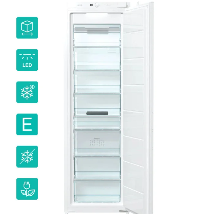 Nejlepší Cena Gorenje FNI418EE1 / FNCI517E41WF NoFrost vestavný mrazák - skladem na prodejně, ihned k expedici