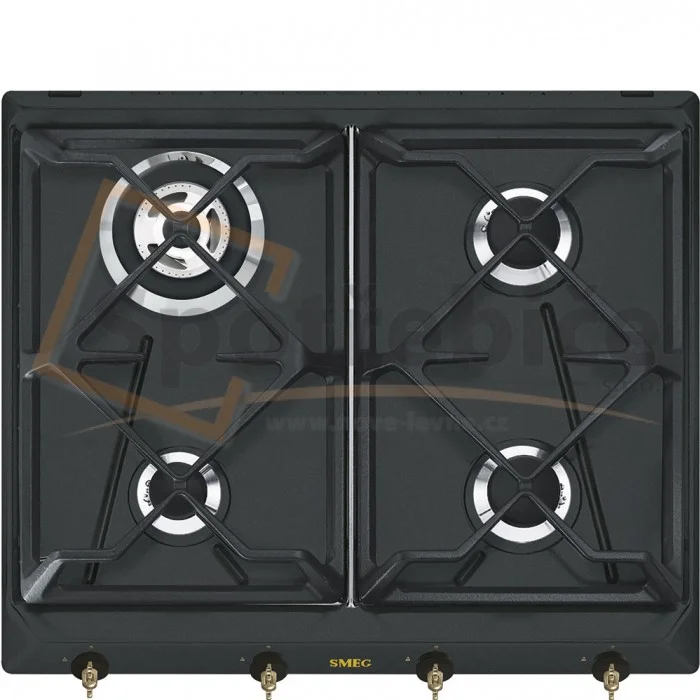 Nejlepší Cena Smeg SRV864AOGH Colonial retro plynová deska antracit