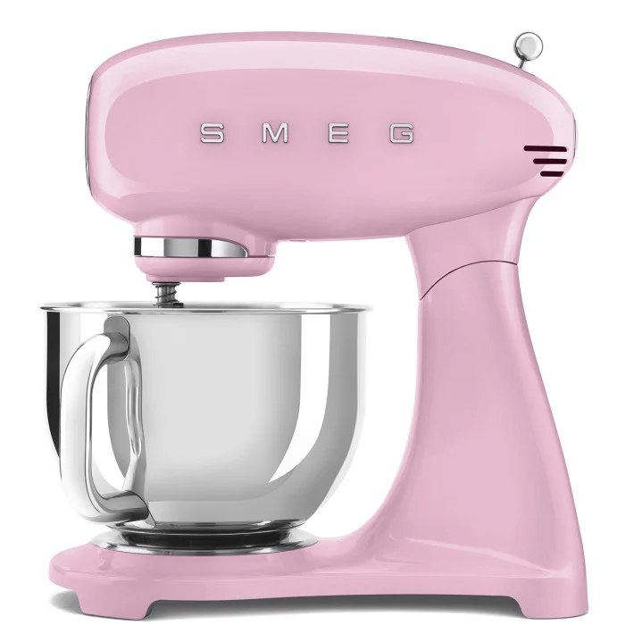 Smeg SMF05PKEU retro kuchyňský robot růžový Výprodej
