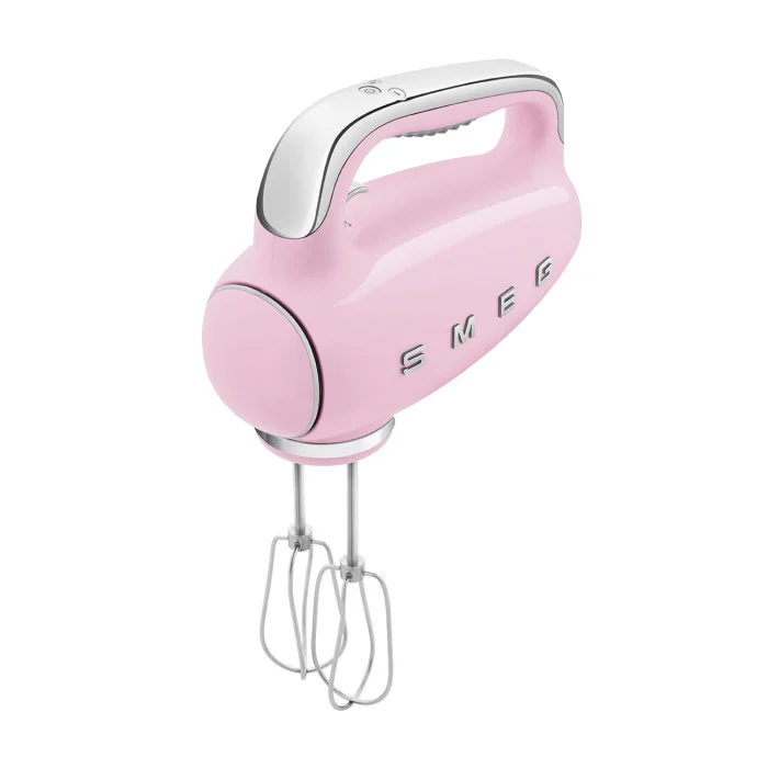 Smeg HMF01PKEU pastelově růžová ruční šlehač Akční Cena