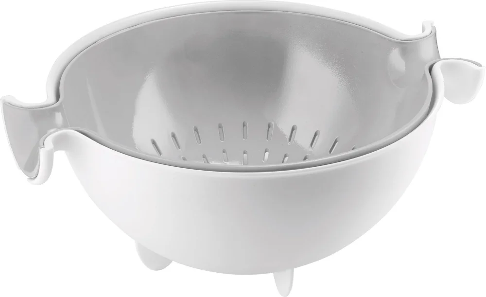 Vrácení Zdarma Mísa s cedníkem Spin&Drain Kitchen Active Design