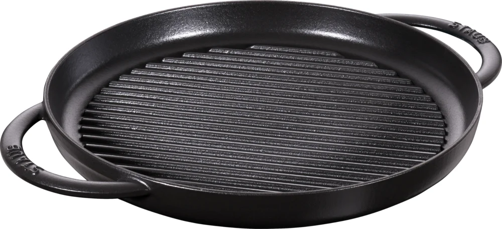 Grilovací pánev Staub se dvěma rukojeťmi 30 cm Must-Have